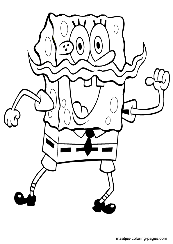 Sponge Bob kolorowanki